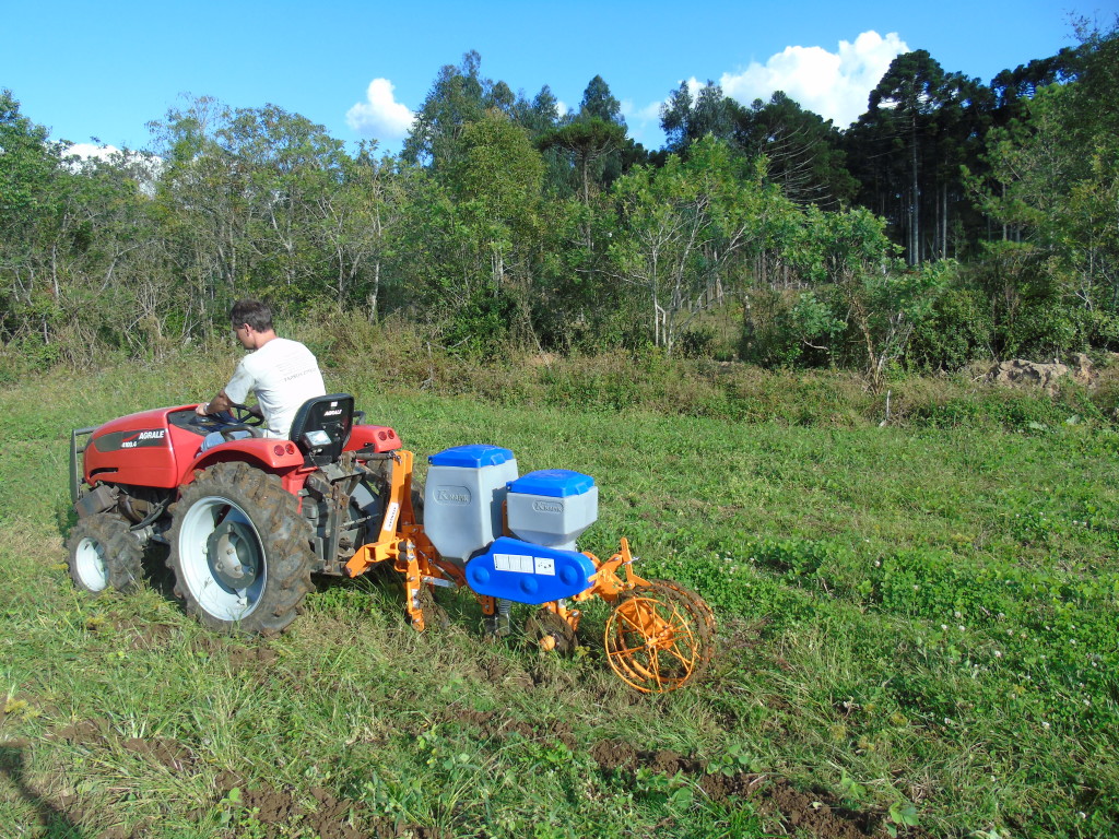 Single Row 3Point Hitch Tractor Planter for Agrale 4100 Tractor